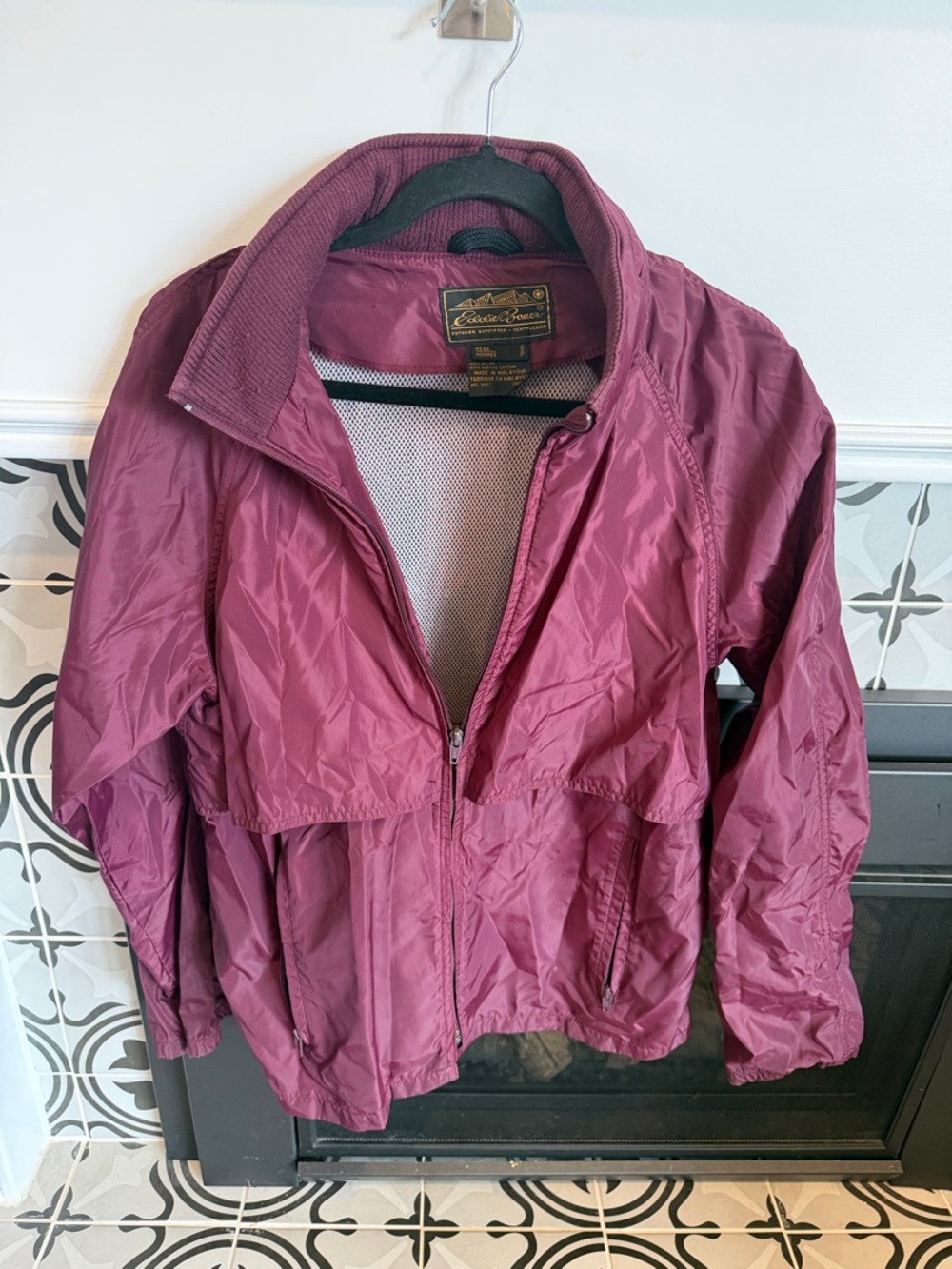 VINTAGE Eddie Bauer Plum Lightweight Utility Jacket